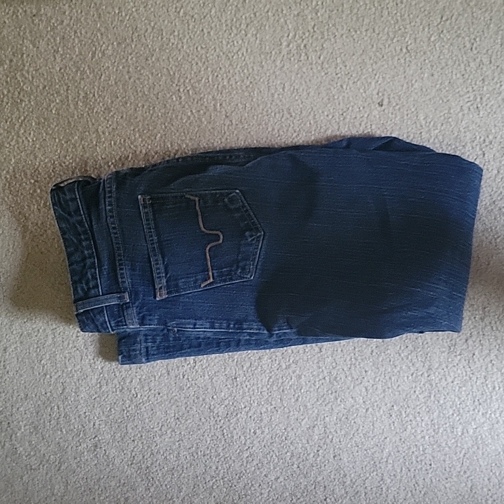 Kimes ranch Womens Jennifer jeans ring spun denim blue jeans size 6/32 western